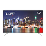 Sankey Televisor LED Ultra HD 4K HDR Smart Android de 55"| Frameless | Silver