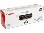 Canon, CRG-104, Negro, 0263B001AA