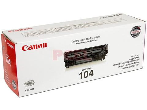 Canon, CRG-104, Negro, 0263B001AA