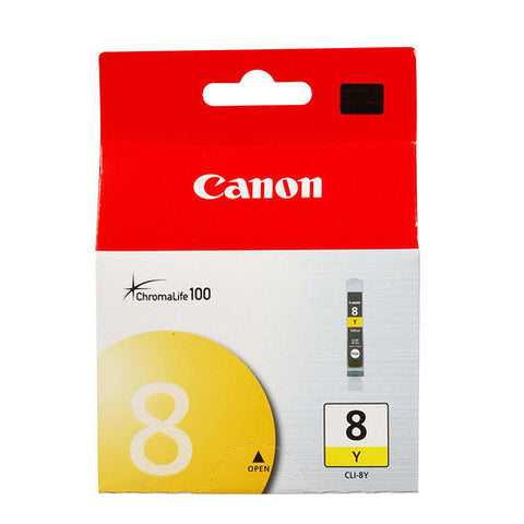 Canon, CLI-8, Amarillo, 0623B002