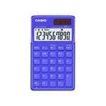 Casio | Calculadora De Mesa | Compacta | 10 Digitos Purpura | Azul