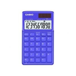 Casio | Calculadora De Mesa | Compacta | 10 Digitos Purpura | Azul