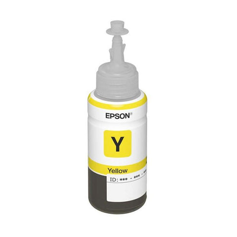 Marca: EPSON, CONSUMIBLES PARA IMPRESIÓN, EPSON T6644 BOTELLA DE TINTA ECOTANK AMARILLO 70ML