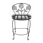 Base de metal para colgar plantas