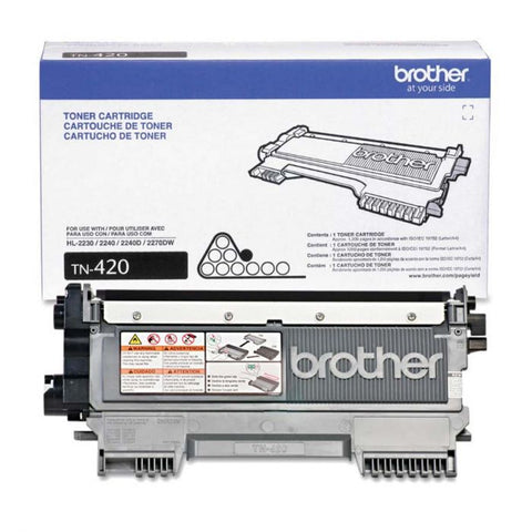 Tóner Brother TN-420 Negro, 1200 Páginas