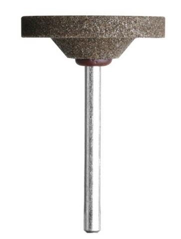 Piedra tipo plato dremel de 1" para afilar materiales ferrosos, Dremel
