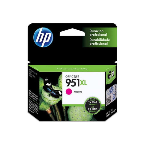 Marca: HP, CONSUMIBLES PARA IMPRESIÓN, Cartucho de tinta HP 951XL Magenta Original (CN047AL)