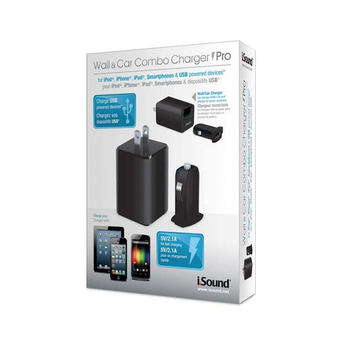Marca: DREAMGEAR, ACCESORIOS PARA AUTO, CARGADOR DE PARED Y COCHE ISOUND ZCZISOUND2108 PARA DISPOSITIVOS IOS Y ANDROID