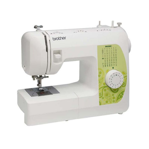 Marca: BROTHER, MÁQUINAS DE COSER, MAQUINA DE COSER BROTHER 27 PUNTADAS Y 63 FUNCIONES - BLANCO/VERDE
