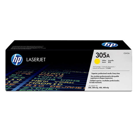 Marca: HP, CONSUMIBLES PARA IMPRESIÓN, Tóner HP 305A Amarillo Laserjet Original (CE412A)