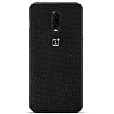GOGODOG OnePlus 6T Case Full Cover Ultra Thin Matte Anti Slip Scratch Resistant Carbon Fiber Fashion Creativity Anti-Fall Soft Shell for OnePlus6T (Nylon Pattern)