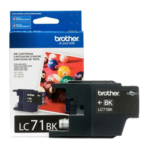 Cartucho de tinta Brother Innobella LC71BK Negro, 300 Páginas
