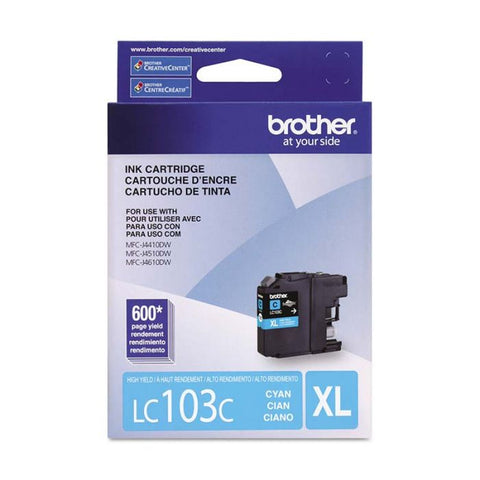 Tintas Brother Lc103C - Cyan