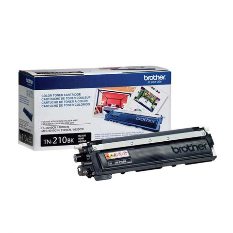 Tóner Brother TN-210BK Negro, 2200 Páginas
