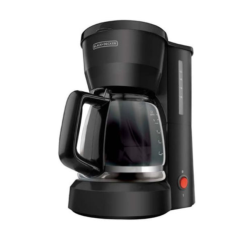 Cafetera de 5 tazas filtro dorado permanente guardacable