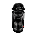Cafetera de 5 tazas filtro dorado permanente guardacable