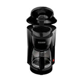 Cafetera de 5 tazas filtro dorado permanente guardacable