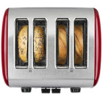 Marca: KITCHEN AID, TOSTADORES, Tostadora KitchenAid De 4 Rebanadas | Perilla De Control - Rojo