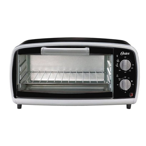 OSTER | HORNO | TOSTADOR DE 4 REBANADAS | NEGRO