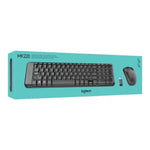Marca: LOGITECH, COMBO TECLADO Y MOUSE, KIT TECLADO Y MOUSE LOGITECH INALÁMBRICO MK220 MODELO: 920-004430