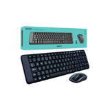 Marca: LOGITECH, COMBO TECLADO Y MOUSE, KIT TECLADO Y MOUSE LOGITECH INALÁMBRICO MK220 MODELO: 920-004430
