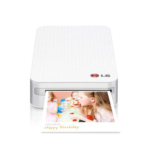 Impresora inalámbrica Portátil LG POCKET PHOTO con Tecnologia ZINK (sin tinta) | para smartphone via bluetooth