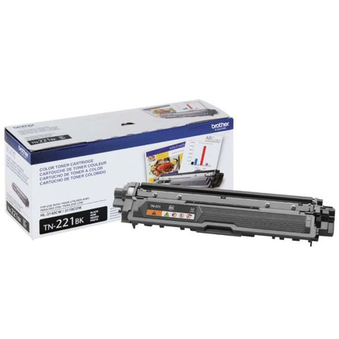 Tóner Brother TN-221BK Negro, 2500 Páginas