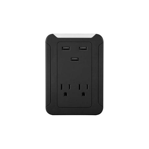 Marca: JASCO, REGULADORES DE VOLTAJE, JASCO - CENTRAL ELÉCTRICA GE 3 USB / 2 AC CON TECNOLOGÍA DE INDICADOR DE OJO