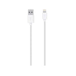 Cargador AC Adaptador Giratorio Belkin con cable USB a Lightning - blanco