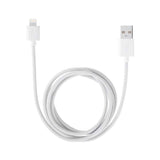 Cargador AC Adaptador Giratorio Belkin con cable USB a Lightning - blanco