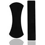 FullGold Nano Rubber Cell Phone Pads, Mobile Phone Stand Mount, Phone Holder for Car, Gel Pads, Cell Phone Pads Universal Sticker, Multi-Function Mobile Phone Holder Sticky Anti-Slip Stick (black)
