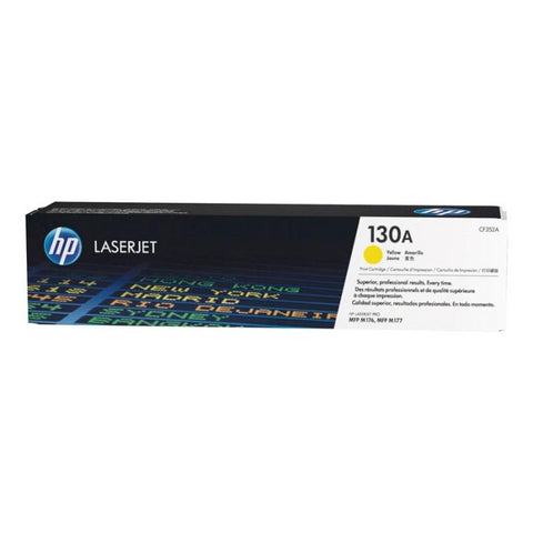 Tóner HP 130A Amarillo Laserjet Original (CF352A)