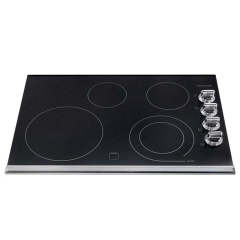 Estufa Gallery Eléctrica Empotrable de 30" | 4 Quemadores - Vitro Negro