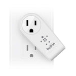 Wall Charger Belkin Rotating with 2 USB AC Passtrough 12W 2 4 Amp White
