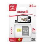 Marca: MAXELL, MEMORIAS MICRO SD, TARJETA DE MEMORIA MICRO SD MAXELL 32GB CL10