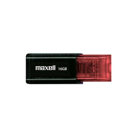 Marca: MAXELL, MEMORIAS USB, MEMORIA USB MAXELL FLIX 16GB - ROJO