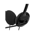 KLIP XTREME |HANDSET WIRED ON EAR VOL MIC | SGL 3.5mm | Negro