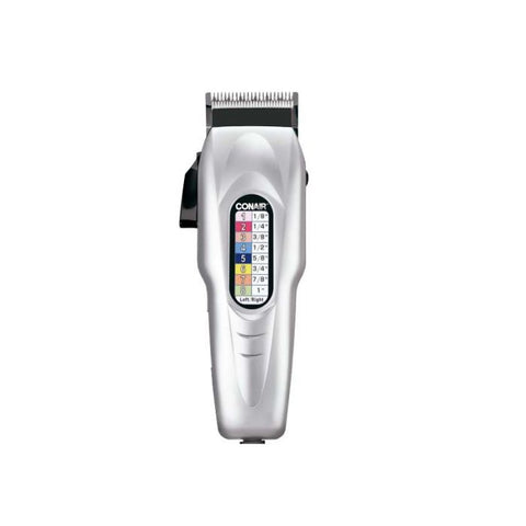 Marca: CONAIR, MÁQUINAS PARA CORTAR CABELLO, MÁQUINA PARA CORTAR CABELLO CONAIR HC408R 20 PIEZAS - SILVER