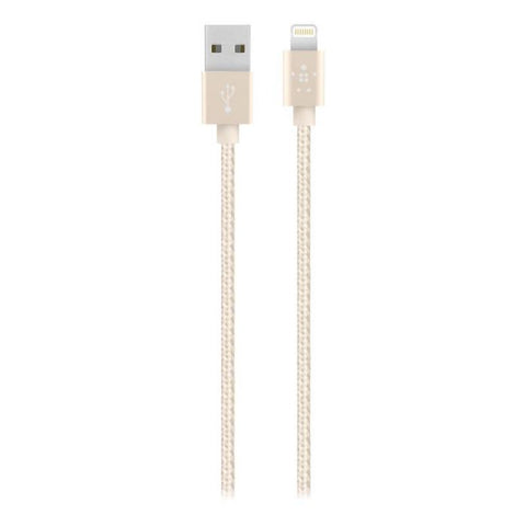 CABLE BELKIN MIXIT↑™ METALLIC LIGHTNING A USB CABLE
