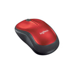 Marca: LOGITECH, MOUSE, MOUSE ÓPTICO LOGITECH M185 INALÁMBRICO-ROJO