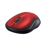 Marca: LOGITECH, MOUSE, MOUSE ÓPTICO LOGITECH M185 INALÁMBRICO-ROJO