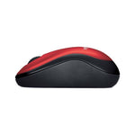 Marca: LOGITECH, MOUSE, MOUSE ÓPTICO LOGITECH M185 INALÁMBRICO-ROJO