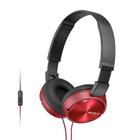 Marca: SONY, REGULARES, SONY - AUDÍFONOS DE DIADEMA PLEGABLES Y GIRATORIOS, ROJO