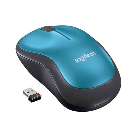 Marca: LOGITECH, MOUSE, MOUSE ÓPTICO LOGITECH M185 INALÁMBRICO-AZUL