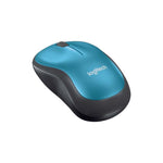Marca: LOGITECH, MOUSE, MOUSE ÓPTICO LOGITECH M185 INALÁMBRICO-AZUL
