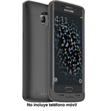 FUNDA CON BATERIA MOPHIE JUICE PACK PARA SAMSUNG GS6 EDGE, NEGRO