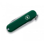 Navaja de bolsillo Victorinox Clásico SD Printed 0.6223.4 | 7 funciones | 58mm | Verde