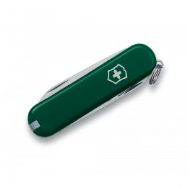 Navaja de bolsillo Victorinox Clásico SD Printed 0.6223.4 | 7 funciones | 58mm | Verde