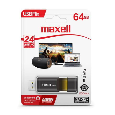 Marca: MAXELL, MEMORIAS USB, MEMORIA USB MAXELL FLIX 8GB 2.0