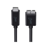 Belkin USB C a Micro B 3 1 3 pies Negro